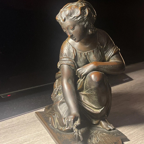 Bronze moreau alégorie la - bronze,