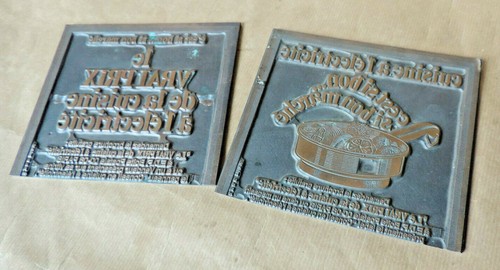 Rare ancienne plaque - ancienne, 2