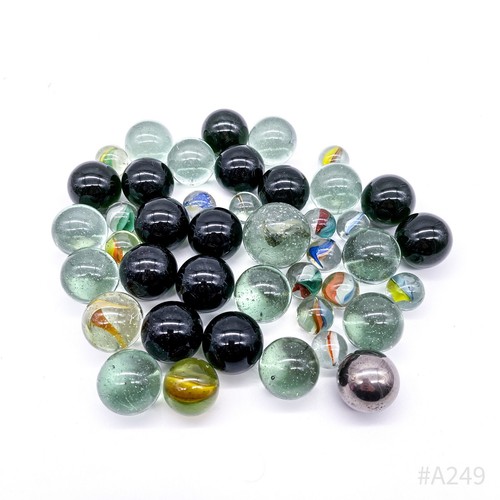 Vintage bille verre a - vintage, en