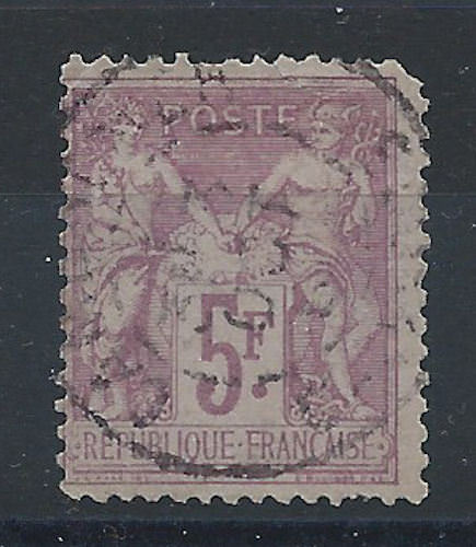 France obl 1877 - obl,