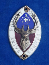 MEDAILLE VEHICULE Vehicle medal - SAINT-HUBERT CLUB DE FRANCE - CHASSE Hunting
