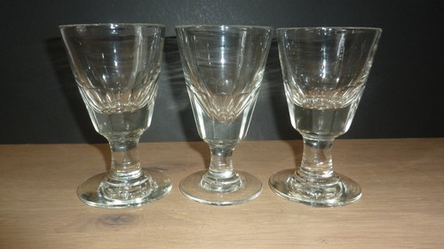 Verres anciens épais - 3,