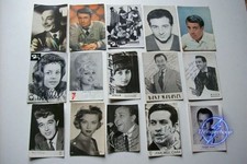 Cartes postale dédicace