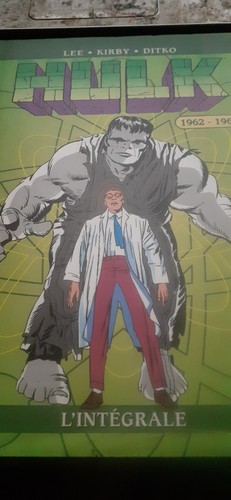 Hulk intégrale 1962 1963 - hulk, 1962-1963