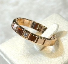Chopard Bague Ice Cube Or Rose