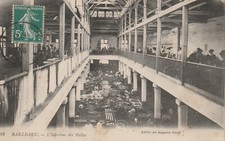 BAR-LE-DUC l'Intérieur des Halles - marché très animé