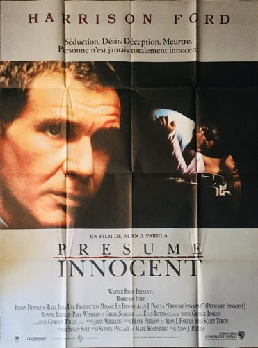 Affiche cinéma présumé - affiche,
