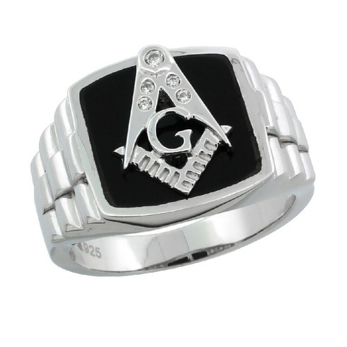 Homme argent sterling - sterling, noir