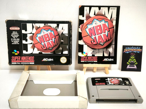 Nba jam super - jam, snes
