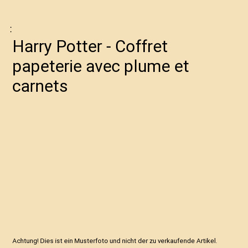 Harry potter coffret - harry,
