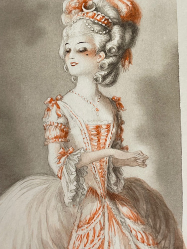 Illustration signée jean - illustration,