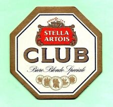 sous-bock  STELLA ARTOIS CLUB  (envoi monde gratuit) sb1435