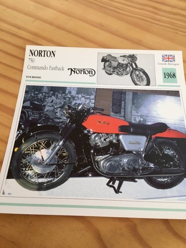 Norton 750 commando - norton, fastback