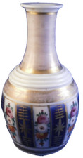 Vase En Porcelaine Russe Du 19E Siècle, Fabricant Inconnu