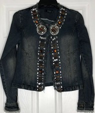 Metro Womens Sz Med Denim