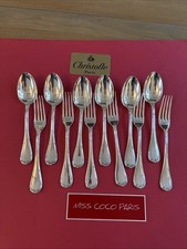 COUVERTS TABLE 12P CHRISTOFLE