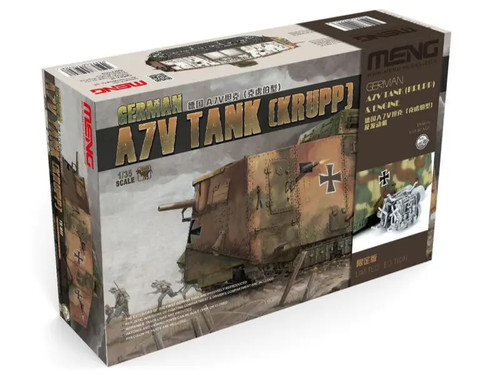 Meng char allemand - a7v, (krupp)