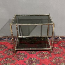 Table Basse En Faux Bambou Design Années 70 Vintage