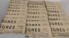 " Le Progrès " Lot D ’Anciens Journaux  Octobre 1942