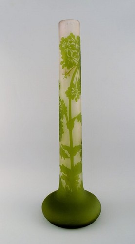 Vase géant emile gallé - vase,