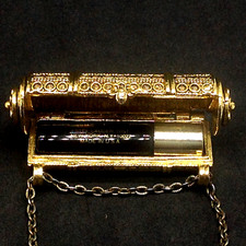 ESTEE LAUDER YOUTH DEW  collier porte Parfum plein SANS BOITE 73X24mm très rare