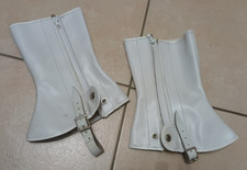 Paire guêtres blanche
