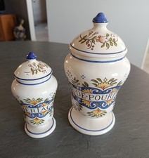 Lot Ancienne Belle Fiole Bocal Pharmacie ,  Apothicaire   Saint Clément