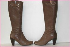 Pastelle bottes talons cuir - bottes,