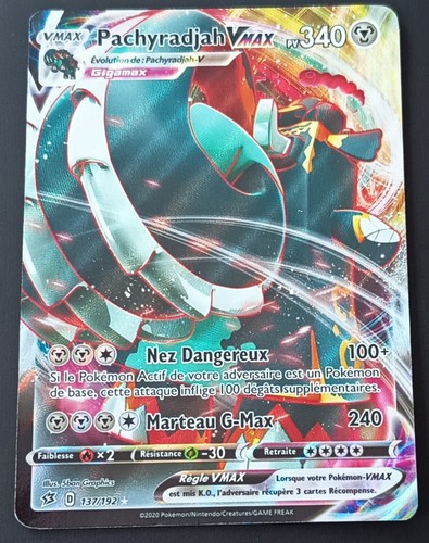 Carte pokémon pachyradjah - carte,