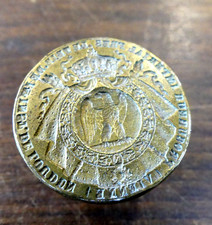 SCEAU EN BRONZE AUX ARMES DU