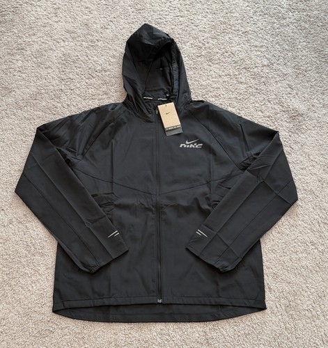 Nike running jacket - nike, black