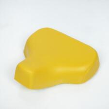 Dessus de selle housse jaune