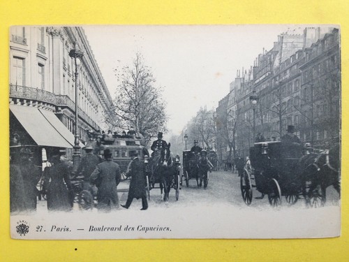 Cpa paris transport - cpa,
