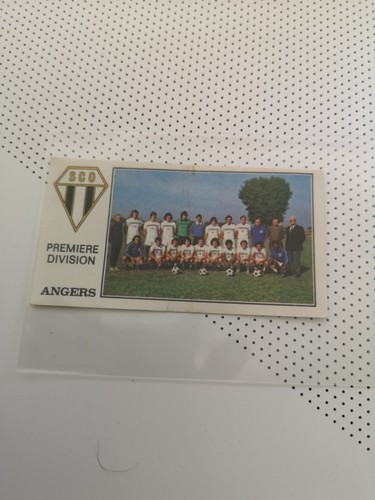 Angers sco 1977 - sco, carte