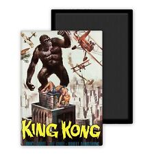 King Kong 1933 version 7 Affiche Film - Magnet Frigo 54 x 78 mm