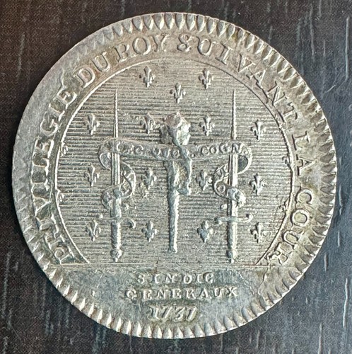 Jeton louis 1715 1774 - -,