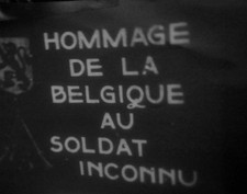 Hommage soldat inconnu belge (1922) Film 9,5 mm
