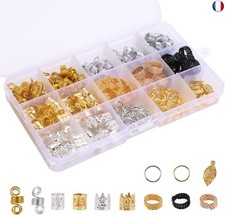 200 Pièces Bijoux de Tresse