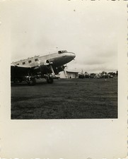 PHOTO ANCIENNE - VINTAGE SNAPSHOT - AVION HÉLICE EXTREME ORIENT - PLANE HELIX