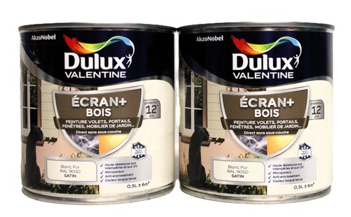 Lot peinture bois dulux - lot,