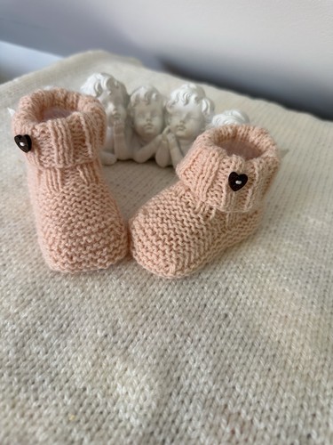 Paire chaussons bébé - chaussons,