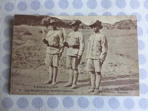 Cpa armée inde les - cpa,