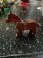Lego ,  Cheval Brun , Western 