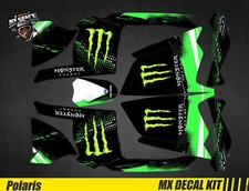 Kit Déco Quad pour / Atv Decal Kit for Polaris Scrambler - Monster