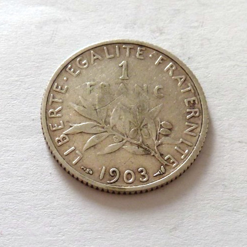 Pièce franc 1903 france - pièce,
