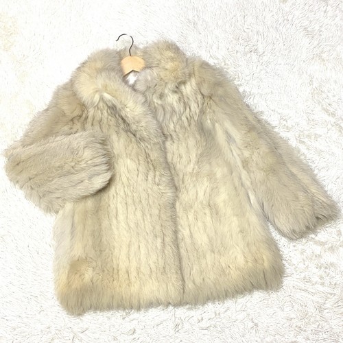 Veste manteau fourrure