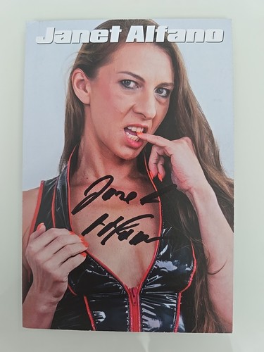 Janet alfano autographe signé - alfano,