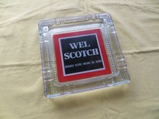 WEL SCOTCH - Grande Bière Brune du Nord - cendrier en verre