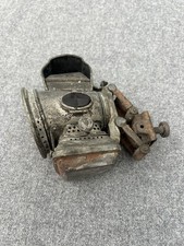 LANTERNE LAMPE CARBURE LUCAS VELO VÉLO GB TRANCHEE ANGLAIS BRITISH 14 18 WWI WW1