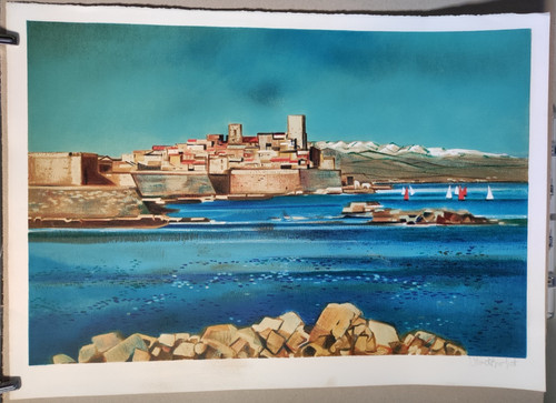 Lithographie robert - de,